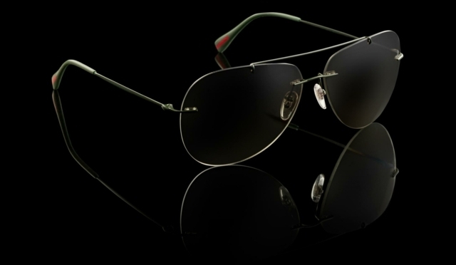 Slnečné okuliare model pánske hliníkový rám moderný Model pánsky moderný hliníkový rám