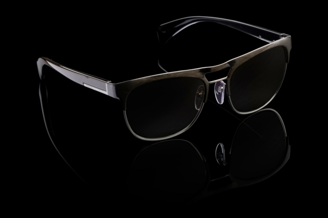 Slnečné okuliare klasický elegantný rám s kovovým logom, plast elegantný rám kovový logo plastový rám