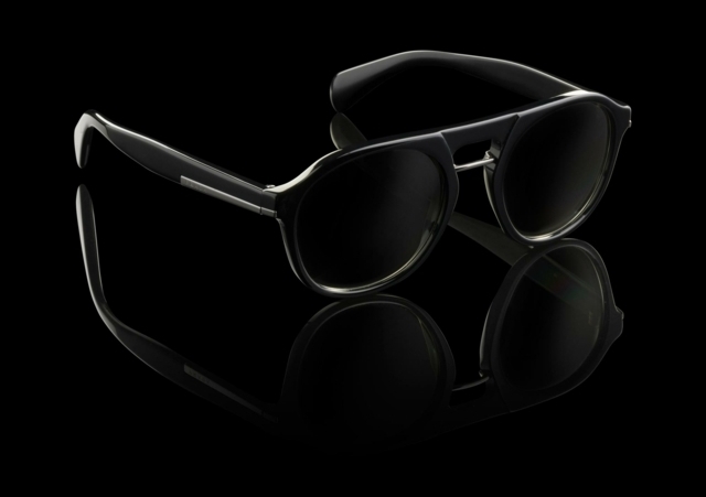 Slnečné okuliare dvojitý nosný mostík z hliníka Nosník plastový hliníkový rám moderný hranatý rám