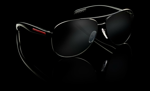 Pánske slnečné okuliare Aviator s krásnym dizajnom krásne dizajnové okuliare pánske kúpiť Prada