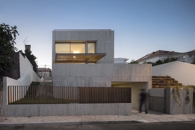 záhradná stena nápady železobetón súkromie obrazovka predzáhradka