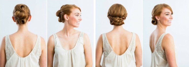 Vykonajte svadobné účesy vlastnými rukami s jednoduchým návodom urob si sám svadobné účesy nevesta nápad návod na styling