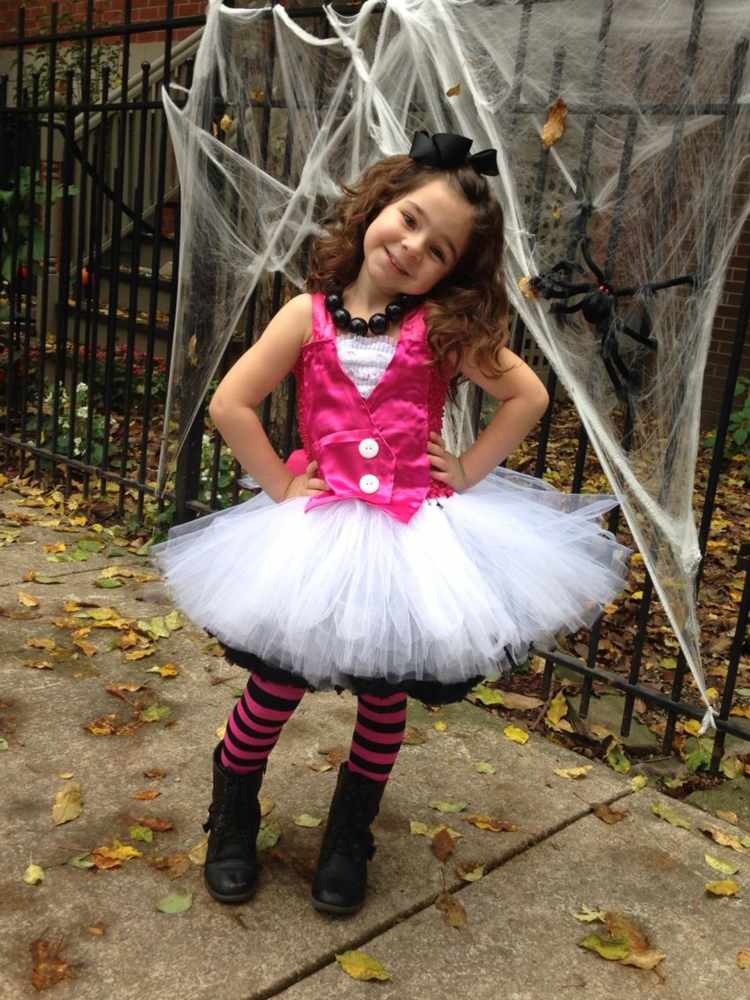 monštrum vysoké kostýmy draculaura dievča biela tutu vesta purpurová čierna