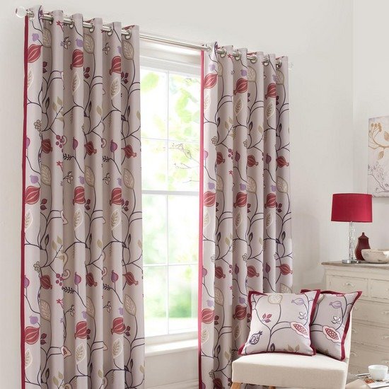 Nite na závesy-spálňa-nápady-silné-výtlačky-obývačka