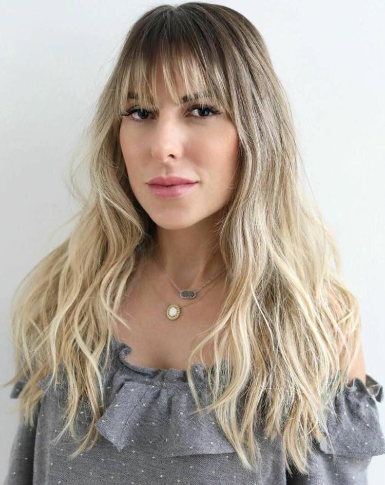 Retro účesy tipy na štýl dlhých ofiniek zo 70. rokov