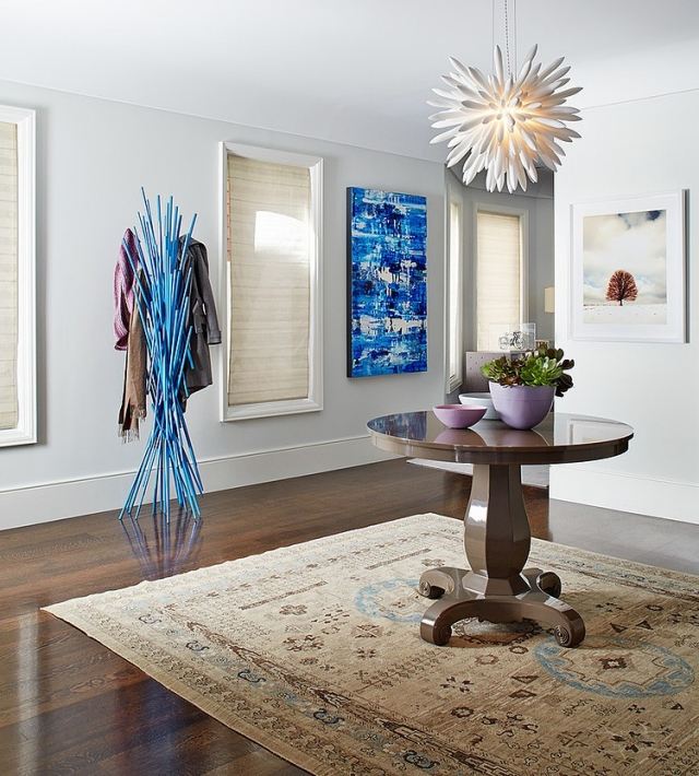 osvetlenie-chodba-závesná-lampa-biela-dekoratívna-hviezda