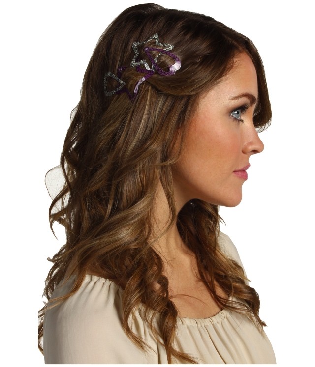 hviezda-dekorácia-vlasy-dámy-účes-nápad