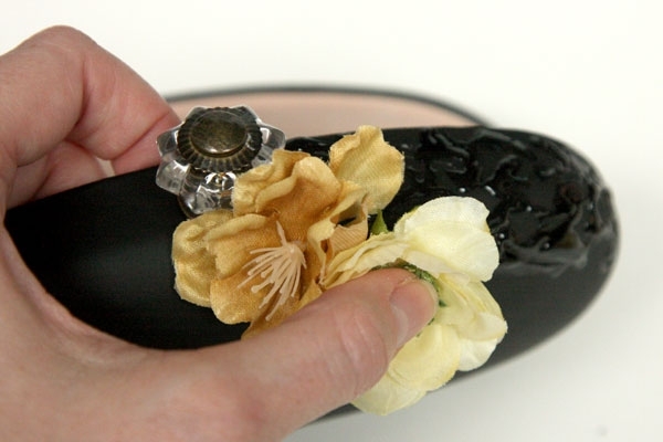 fixná kvetinová taška-ručná peňaženka-kutilstvo