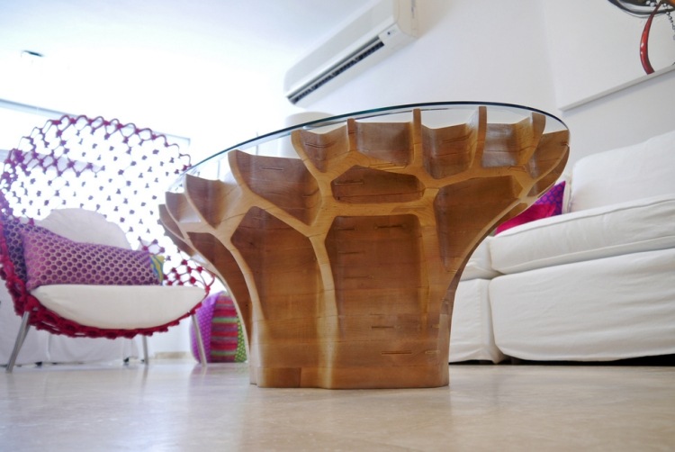 dizajnové-konferenčné stolíky-mesa-m3-drevo-základ-sklo-stolová doska