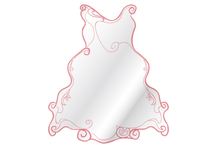 Dizajnový sklenený konferenčný stolík vo forme šiat dizajnérske konferenčné stolíky-tim-mary-glas