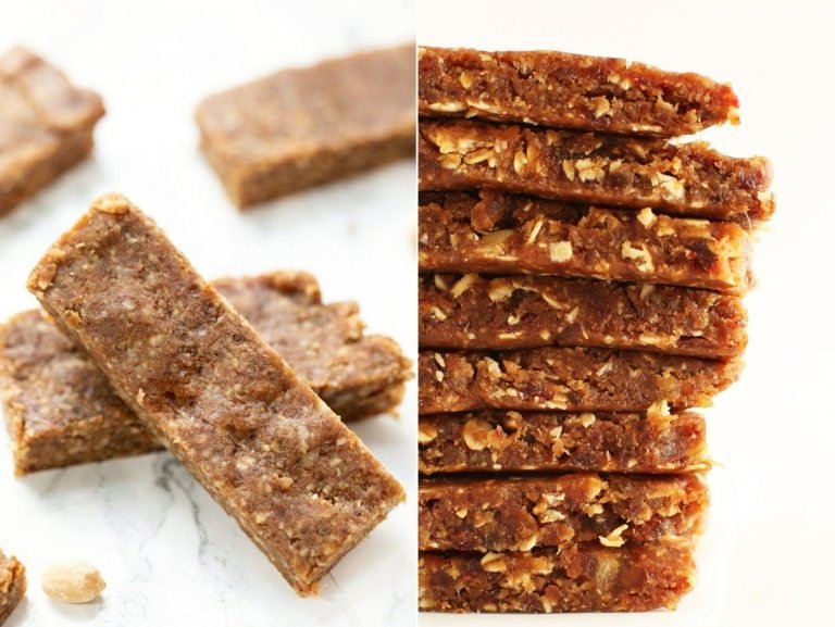 Zdravé občerstvenie do školy s tyčinkami s arašidmi, hrozienkami a arašidovým maslom