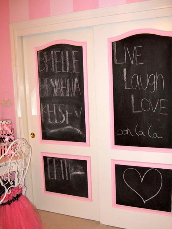 inšpiratívne nápady tabule na návrhy dverí