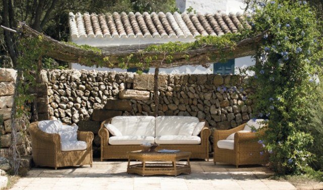 Záhradný nábytok prútený ratanová sedacia súprava dvojmiestna sedačka Ratanové sedacie súpravy dvojmiestne rozkladacie kreslo záhradný stôl