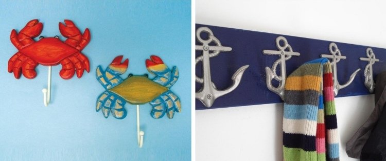 námorné-deco-nápady-stena-háčik-stena-kabát-stojan-kotva-kraby