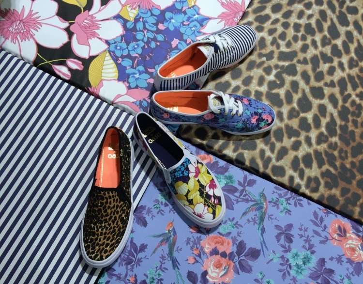 Móda-látkové topánky-tenisky-farebná-látka-vzor-kvetinová-zvieracia potlač