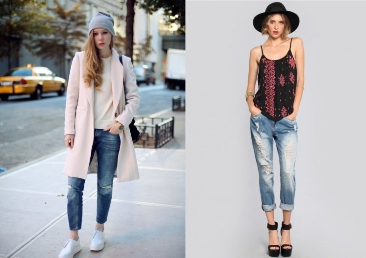 80. roky-móda-džínsy-priateľ-ležérne-módne-roztrhané-vyblednuté