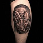 Zdjęcie tatuażu portret Maca Millera 20.01.2021 №0084 - Tatuaż Mac Miller -