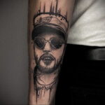 Zdjęcie portretu tatuażu Maca Millera 20.01.2021 №0074 - Tatuaż Mac Miller -