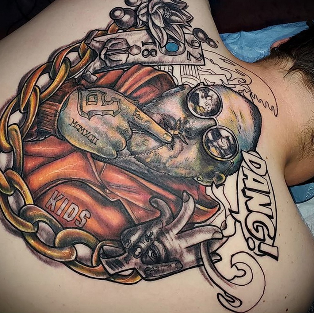 Zdjęcie portretu tatuażu Maca Millera 20.01.2021 №0065 - Tatuaż Mac Miller -