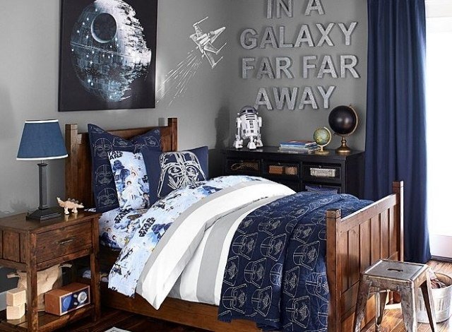 Detská posteľ-masívne drevo-dekorácia-článok-detská izba-stena-3d-písmená-kovový vzhľad