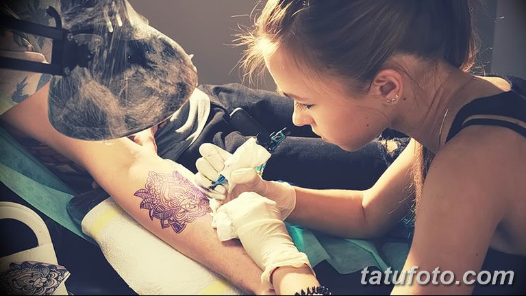 Fotografija problematičnog područja za tetoviranje