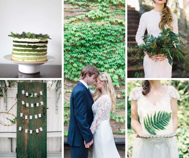 Tematická svadobná výzdoba zelená prírodná záhrada svadobné leto