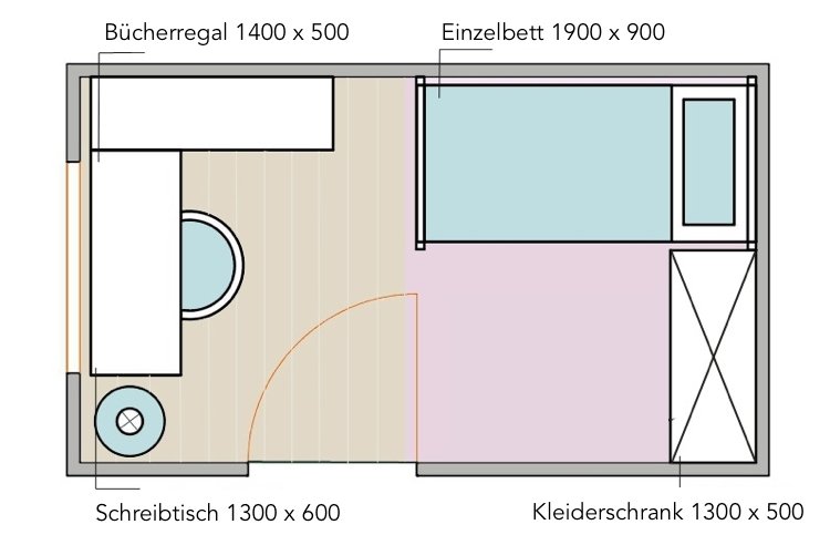 Detská izba úzka iba 9 metrov štvorcových zriadila pred oknom písací stôl