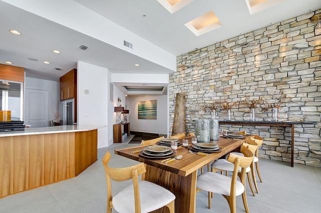 stena dizajn kameň vzhľad tapeta kuchyňa jedálenský kút stenový dizajn-kameň-optika-tapeta-kuchyňa-jedálenský kút