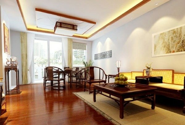 elegantná klasická obývacia izba so zaveseným stropom elegantná-klasická obývacia izba so zaveseným stropom