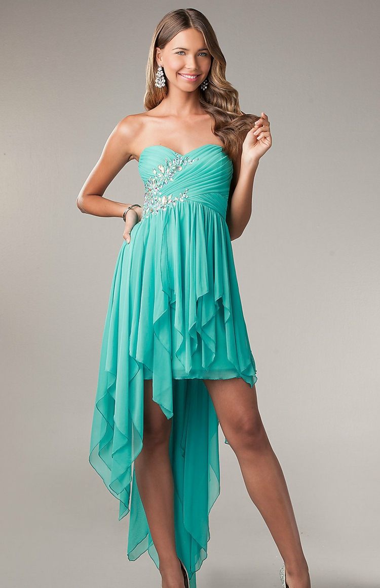 tyrkysové krátke šaty závoj mimo ramena model abiball women