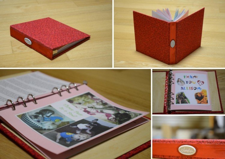 Rozlúčkové darčeky pre priateľov priečinok-spomienky-fotografie