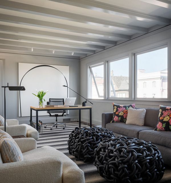 Zariadenia pre domácnosť na dekoráciu stien-dekorácie abstraktných výtvarných nápadov Domáca kancelária kancelárska miestnosť zariaďujúca nástenné dekorácie-abstraktné art deco