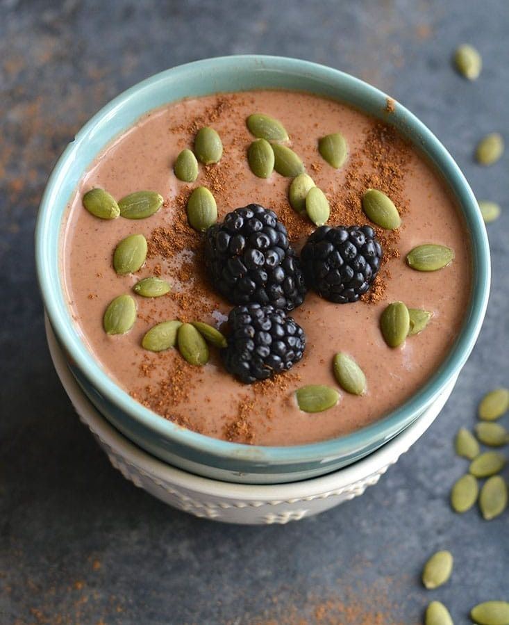 Tekvicové smoothie recept Acai Bowl vegánske raňajky