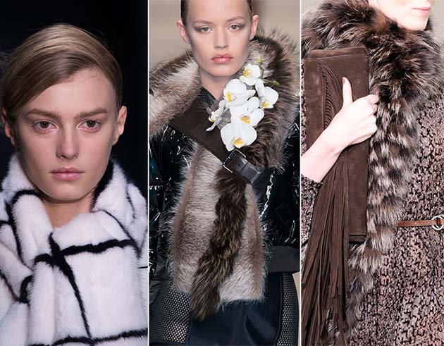 Šál na golier jesennej sezóny 2014 2015