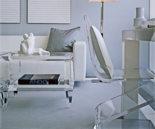 obývacia izba z akrylového nábytku obývacia izba z akrylového nábytku