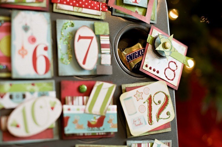 adventný kalendár-drotár-muffin-pekáč-nápad