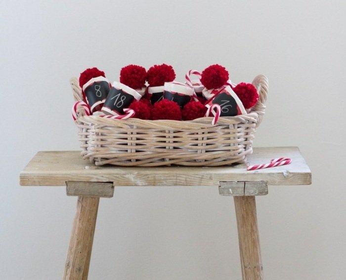 diy kalendár adventné bobble drotárske papierové poháre