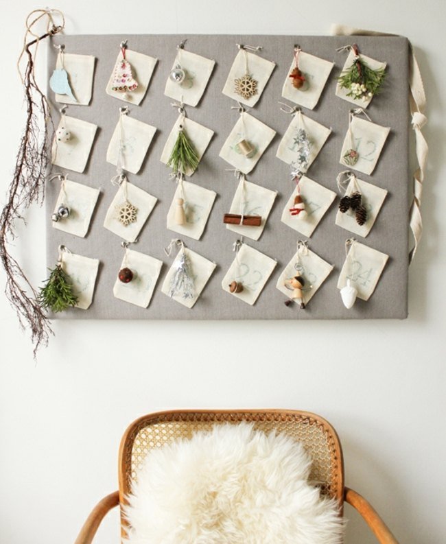 Adventný kalendár Nástenné dekorácie nápady nápady šperky Nápady na dizajn nástenných dekorácií šperky krásne vzory