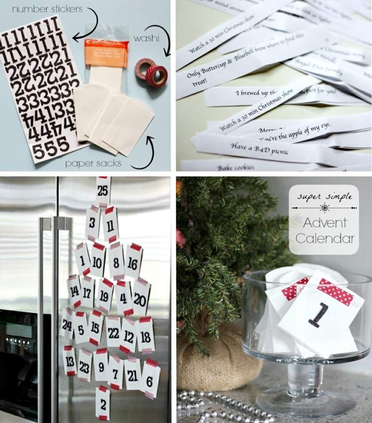 Jednoduchý nápad na adventný kalendár do chladničky adventný kalendár-dospelí-kutilstvo-jednoduché porekadlá-magnetky na chladničku