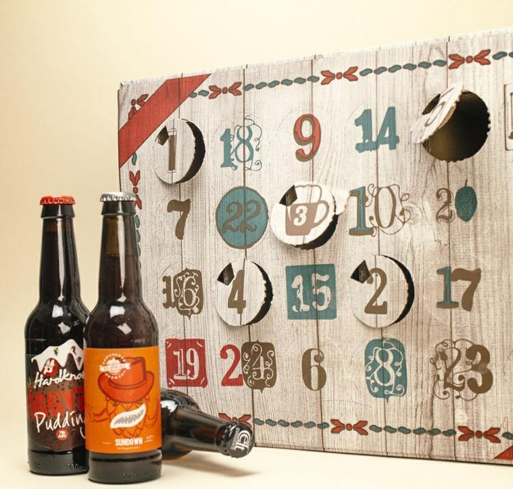 Vyberte si alkohol do adventného kalendára adventný kalendár-dospelí-pivo-víno-fľaše-rozdávanie-drotárstvo-nápady