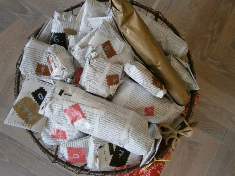 balenie drotárskeho adventného kalendára pre mužov