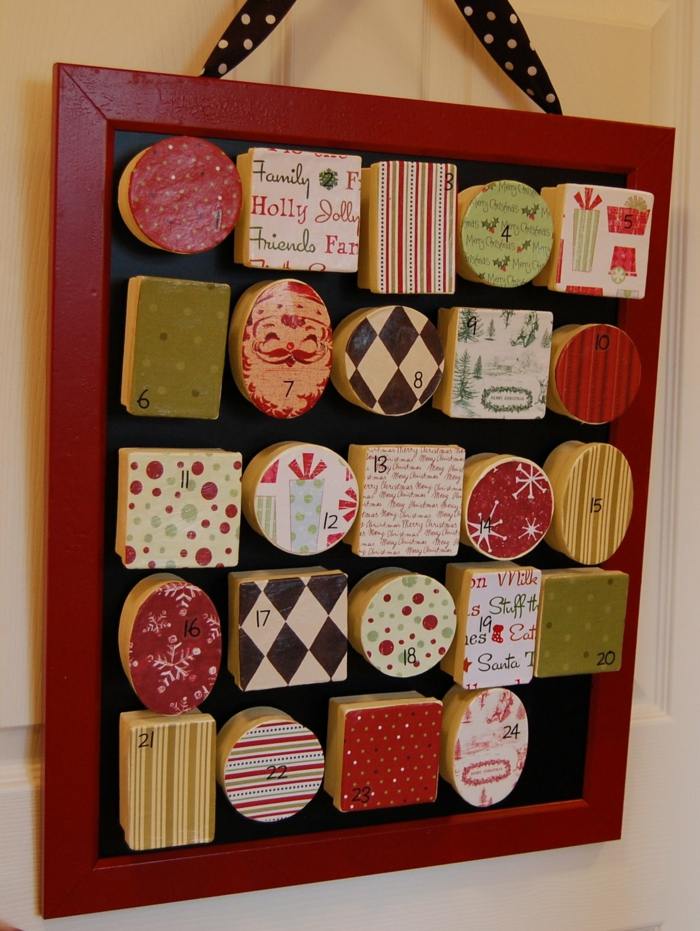 Hrajte o drevenú dosku s adventným kalendárom Adventný kalendár-box-na-drevenej doske