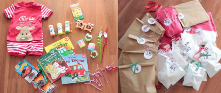 Adventný kalendár s rozdielom - zabalte malé darčeky originálnym spôsobom Adventný kalendár s rozdielom -inštrukcie-naplavené drevo-pa% cc% 88ckchen-dieťa