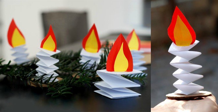 drotársky adventný veniec deti si vyrábajú papier sami návod