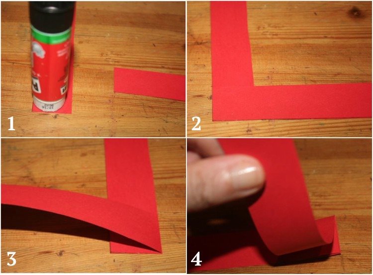 drotár adventný veniec deti papierové pokyny