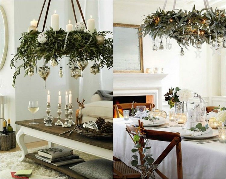 namiesto jedľových konárov použite vetvy olivovníka adventný veniec-visiaci-drotár-olivovník-konáre-biely-stĺp-sviečky-prívesky