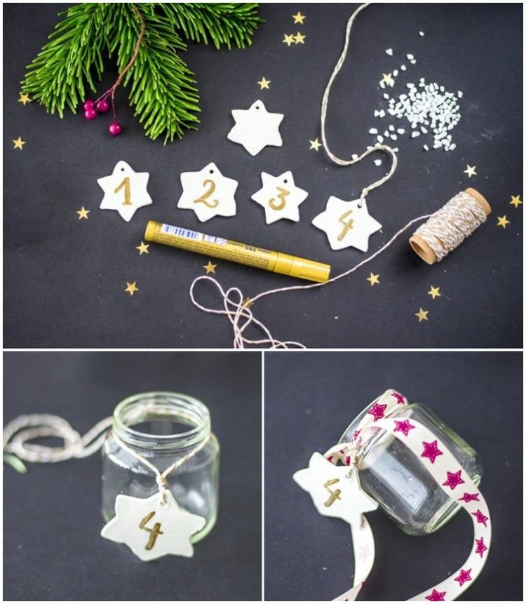 Vyrobte si vlastný adventný veniec so sklenenými držiakmi na čajové sviečky Návod