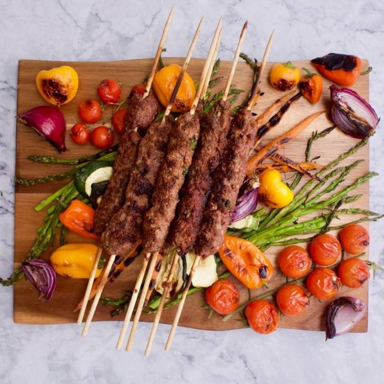 Recept na africký gril na marocký kefta kebab