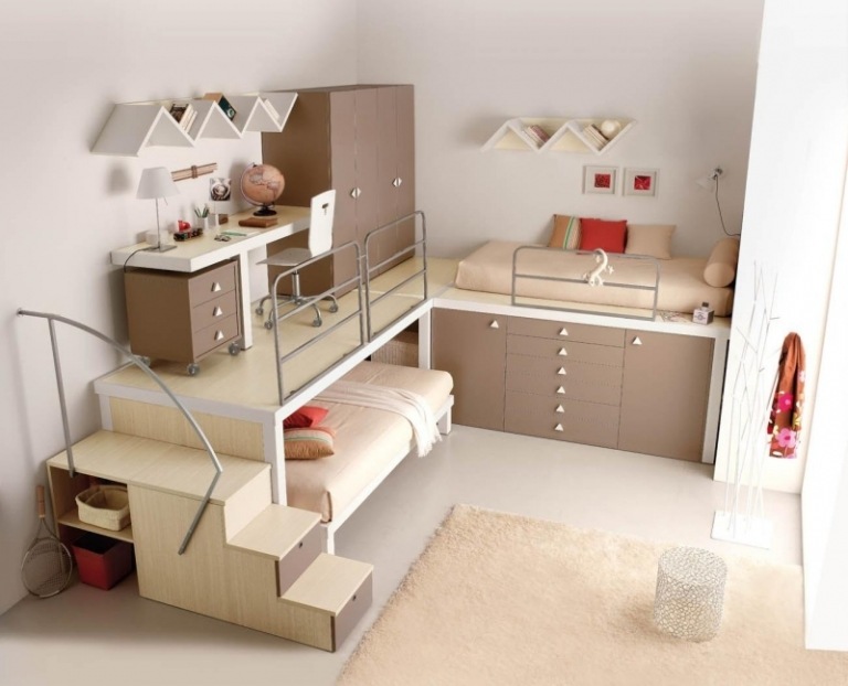 Zostava-javorový nábytok-úložný priestor-úsporný priestor-detská izba