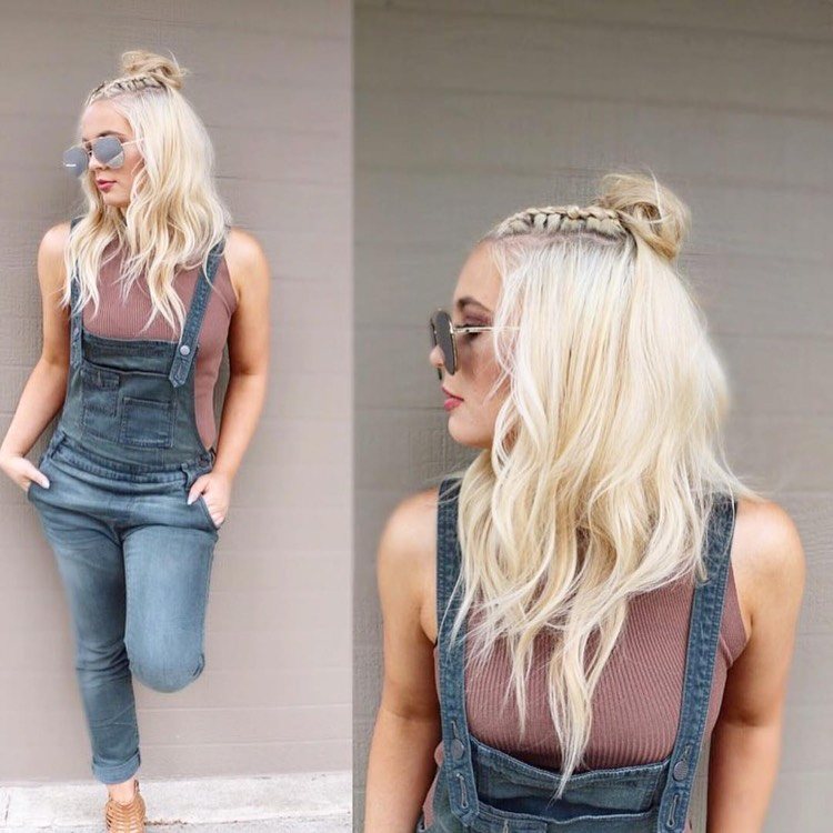 leto-účes-top-uzol-kombinácia-vrkoč